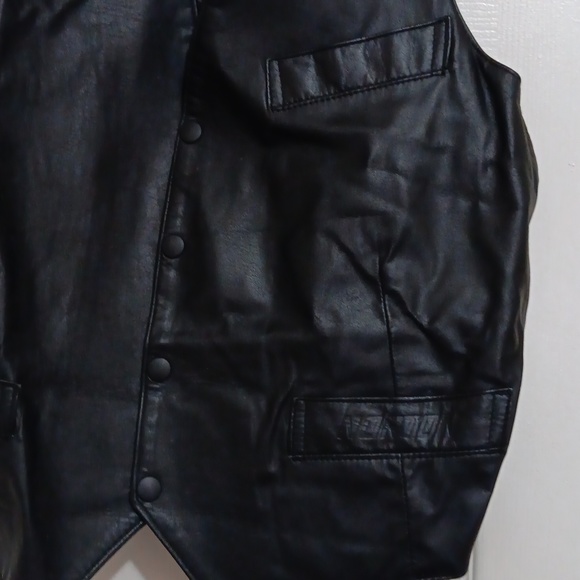 Leather vest - Picture 2 of 8